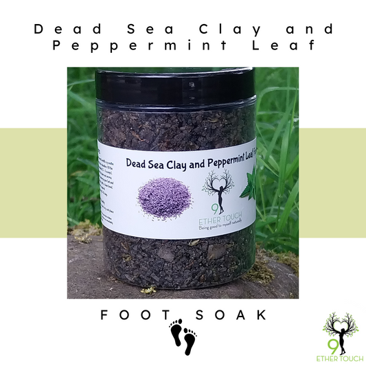 Dead Sea Clay and Peppermint Leaf Foot Soak 135g