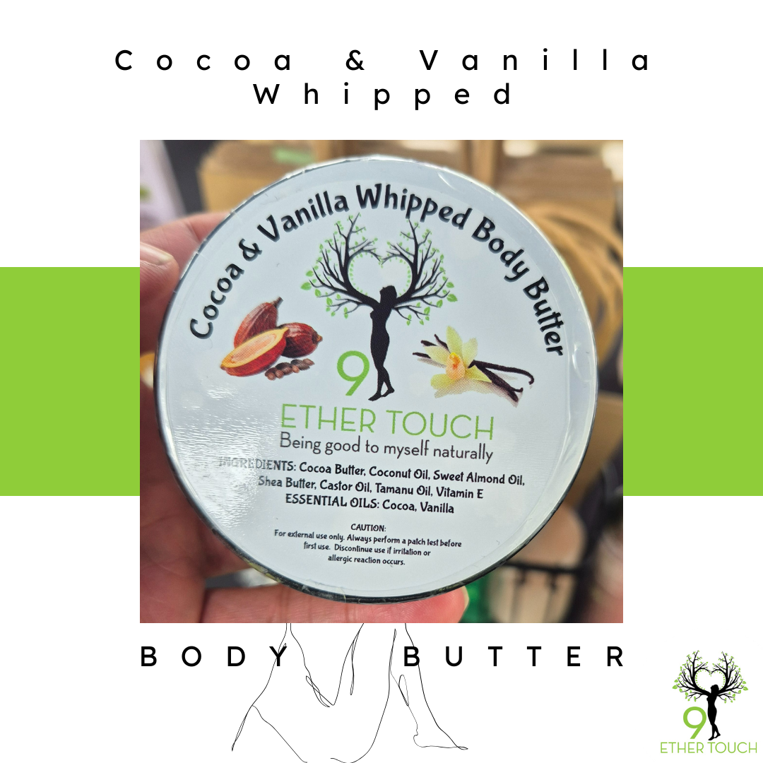 Cocoa & Vanilla Whipped Body Butter 80g