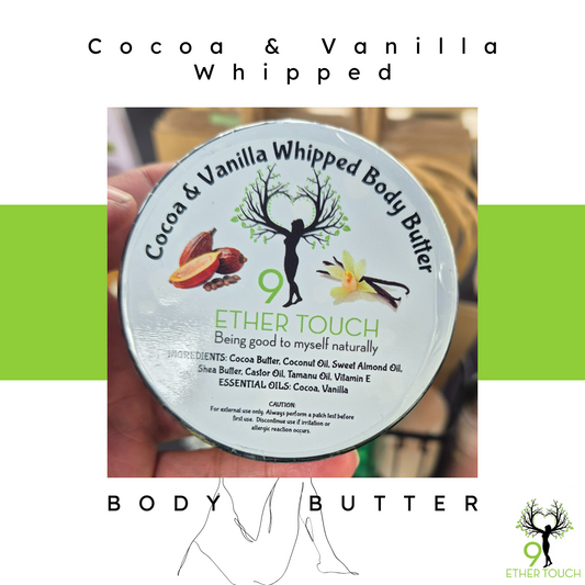 Cocoa & Vanilla Whipped Body Butter 60g