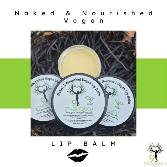Naked & Nourished Vegan Lip Balm 25ml