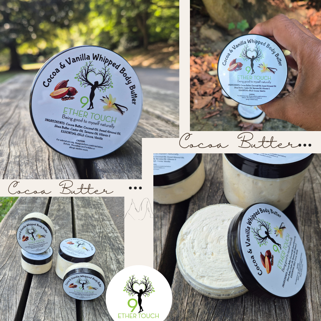 Cocoa & Vanilla Whipped Body Butter 80g