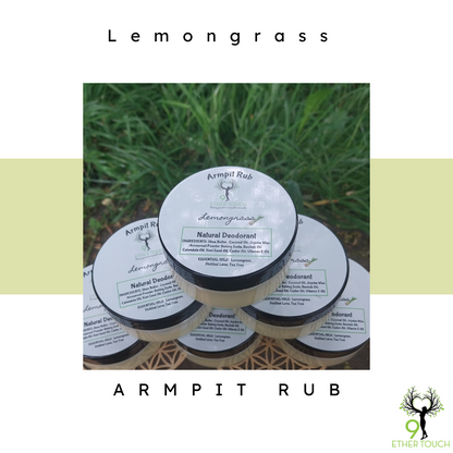 Lemongrass Armpit Rub 30g