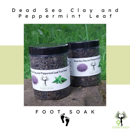 Dead Sea Clay and Peppermint Leaf Foot Soak 350g