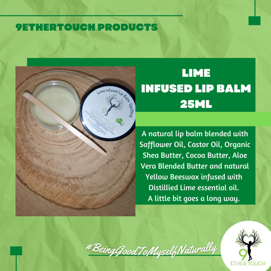 Lime infused Lip Balm 25ml