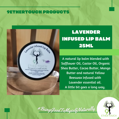 Lavender infused Lip Balm 25ml