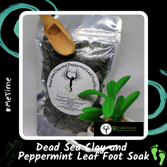 Dead Sea Clay and Peppermint Leaf Foot Soak 100g